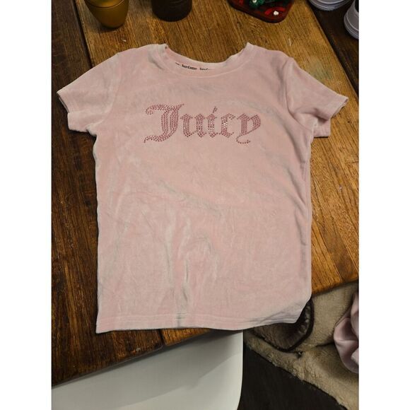 Set juicy Couture girls Pink outfit size 12 - Picture 2 of 4